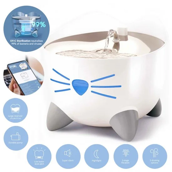 Catit Pixi Cat Smart Drinker 3 Catit Pixi Cat Smart Drinker