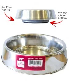 Allpet Ant Free Stainless Steel Bowl 64OZ 3 Allpet Ant Free Stainless Steel Bowl 64OZ