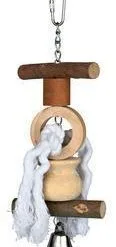Trixie Natwood Hanging Bird Toy With Bell & Rope - 38CM 7 Trixie Natwood Hanging Bird Toy With Bell & Rope - 38CM -Outlet Bird Food Store 4011905589626A 2