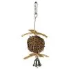 Trixie Wicker Ball With Bell For Birds - 22cm X 10cm 1 Trixie Wicker Ball With Bell For Birds - 22cm X 10cm -Outlet Bird Food Store 4011905589664A