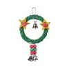 SuperBird Xmas Wreath Vine Swing (20x15x3.5cm) 2 SuperBird Xmas Wreath Vine Swing (20x15x3.5cm) -Outlet Bird Food Store 606919004926A