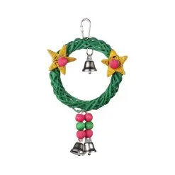 SuperBird Xmas Wreath Vine Swing (20x15x3.5cm) 7 SuperBird Xmas Wreath Vine Swing (20x15x3.5cm) -Outlet Bird Food Store 606919004926A 2