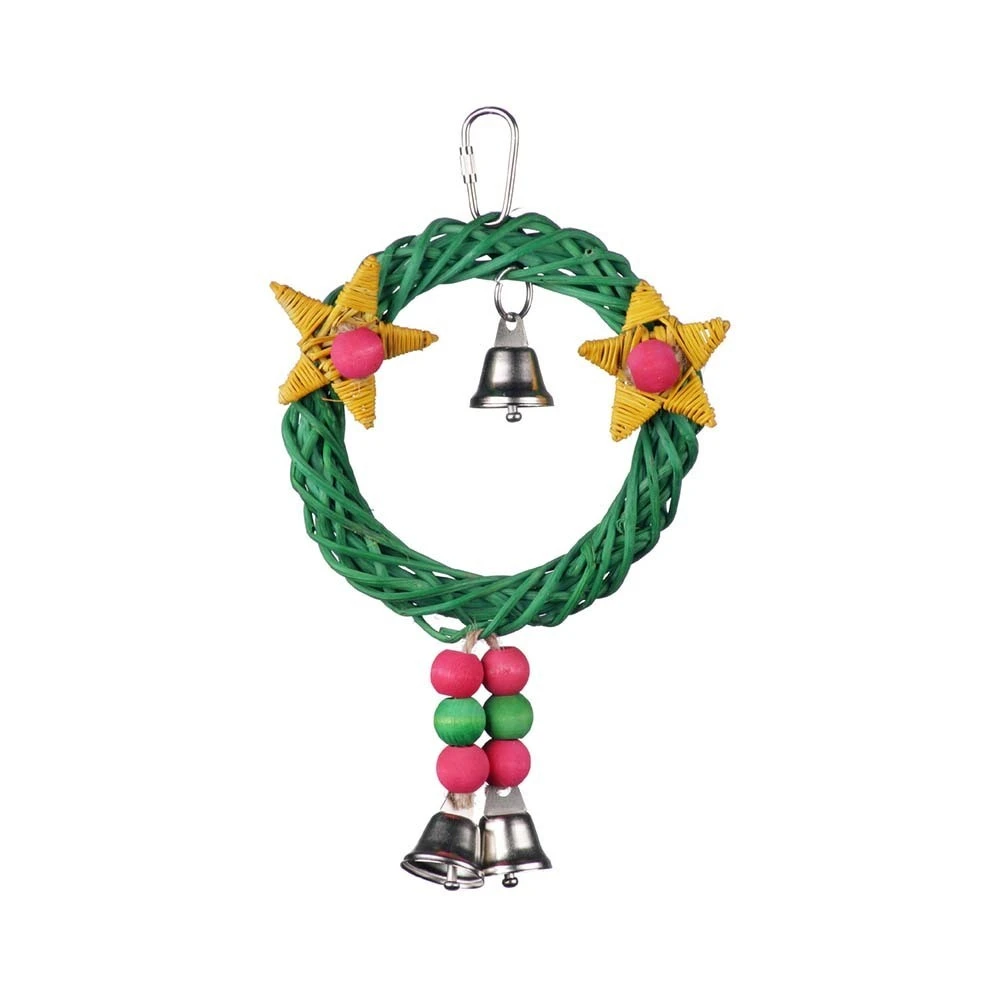 SuperBird Xmas Wreath Vine Swing (20x15x3.5cm) 5 SuperBird Xmas Wreath Vine Swing (20x15x3.5cm) - Image 3