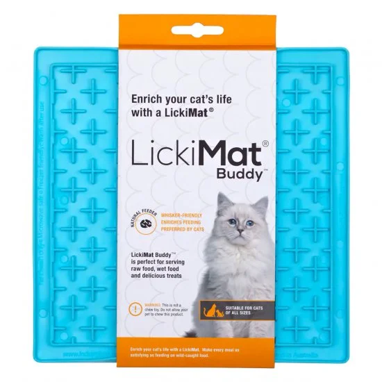 LickiMat Cat Buddy Turquoise 3 LickiMat Cat Buddy Turquoise
