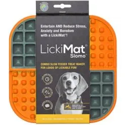 LickiMat Dog Slomo Orange