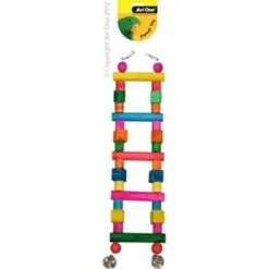 Outlet Bird Food Store 37 Avi One Bird Block Ladder With Bells - Large