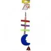 Avi One Bird Toy Acrylic Moon Sticks With Bell 2 Avi One Bird Toy Acrylic Moon Sticks With Bell -Outlet Bird Food Store 9325136130409A