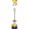 Avi One Parrot Toy Acrylic Hollow Pipe With Round Wheel 1 Avi One Parrot Toy Acrylic Hollow Pipe With Round Wheel -Outlet Bird Food Store 9325136130447A