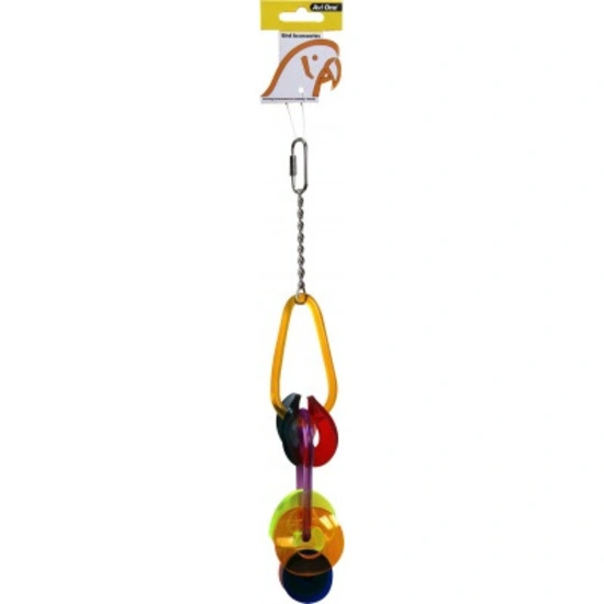 Avi One Parrot Toy Acrylic Crazy Chains 3 Avi One Parrot Toy Acrylic Crazy Chains