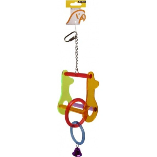 Avi One Parrot Toy Acrylic Keys With Double Loop 5 Avi One Parrot Toy Acrylic Keys With Double Loop - Image 3