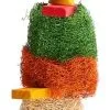 Avi One Loofah Discs With Planks Parrot Toy - 11cm X 30cm 1 Avi One Loofah Discs With Planks Parrot Toy - 11cm X 30cm -Outlet Bird Food Store 9325136149074A