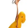 Avi One Wooden Bird With Leather Parrot Toy - 18cm X 22cm 1 Avi One Wooden Bird With Leather Parrot Toy - 18cm X 22cm -Outlet Bird Food Store 9325136149265A