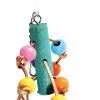 Avi One Leather With Acrylic Beads Parrot Toy - 11cm X 30cm 1 Avi One Leather With Acrylic Beads Parrot Toy - 11cm X 30cm -Outlet Bird Food Store 9325136149272A