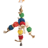 Avi One Parrot Toy Wicker Balls With Rings - 26x43cm 2 Avi One Parrot Toy Wicker Balls With Rings - 26x43cm -Outlet Bird Food Store 9325136149302A