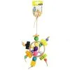 Avi One Bird Toy Paper Rings With Wooden And Plastic Beads - 27cm -Outlet Bird Food Store 9325136161847A