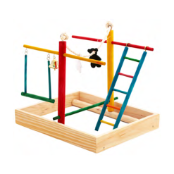 Birdie Play Gym For Budgies - Small (28x23x28cm) 7 Birdie Play Gym For Budgies - Small (28x23x28cm) -Outlet Bird Food Store 9339725007294A 2