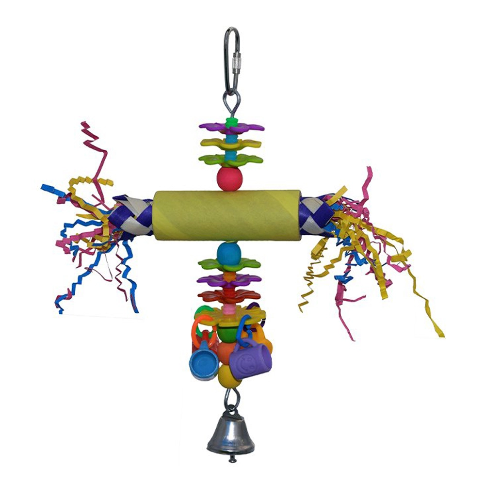 SuperBird Creations SuperBird Tea Time Bird Toy For Small & Medium Birds 22.8 X 15cm 3 SuperBird Creations SuperBird Tea Time Bird Toy For Small & Medium Birds 22.8 X 15cm