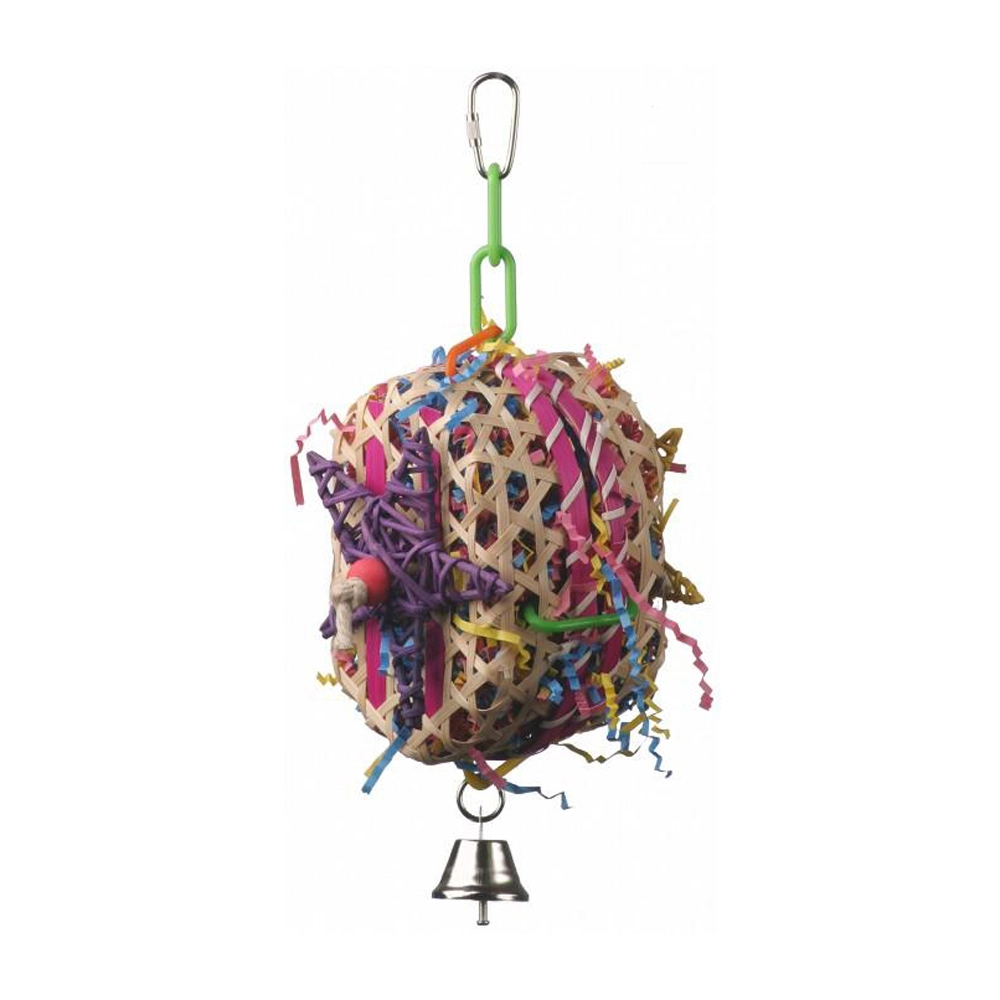 SuperBird Creations SuperBird Basket Case Bird Toy For Caiques Conures Lories & Pionus 25 X 10cm 3 SuperBird Creations SuperBird Basket Case Bird Toy For Caiques Conures Lories & Pionus 25 X 10cm
