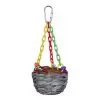 SuperBird Creations SuperBird Hanging Treat Basket For Small Birds 17.7 X 7.6cm 2 SuperBird Creations SuperBird Hanging Treat Basket For Small Birds 17.7 X 7.6cm -Outlet Bird Food Store 95 SB861