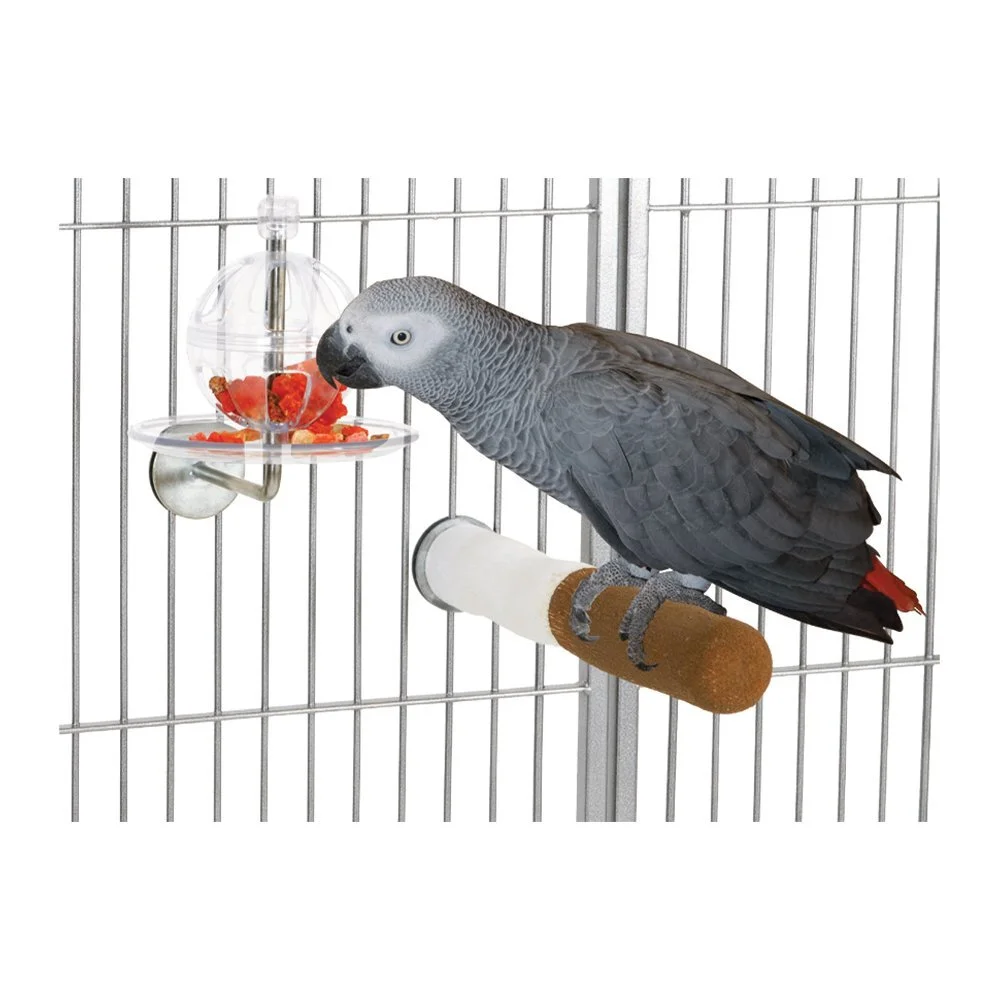 Featherland Paradise Buffet Ball Cage Mounted Bird Toy 17.5 X 15cm 4 Featherland Paradise Buffet Ball Cage Mounted Bird Toy 17.5 X 15cm - Image 2