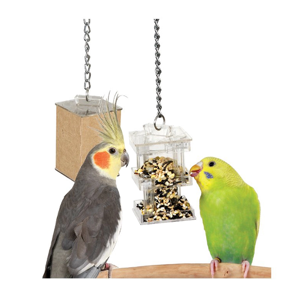 Featherland Paradise Hide Away Foraging Box Feeder Bird Toy 28 X 7cm 3 Featherland Paradise Hide Away Foraging Box Feeder Bird Toy 28 X 7cm