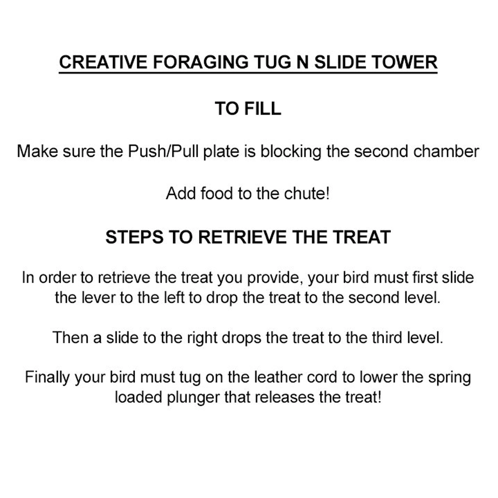 Featherland Paradise Foraging Tug N Slide Bird Toy 27 X 11cm 5 Featherland Paradise Foraging Tug N Slide Bird Toy 27 X 11cm - Image 3