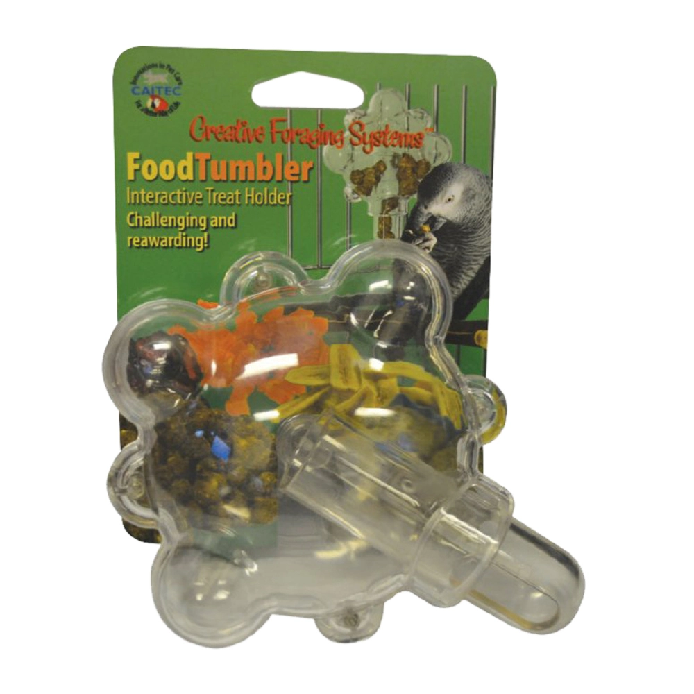 Featherland Paradise Foraging Food Tumbler Bird Toy 17.5 X 14cm 4 Featherland Paradise Foraging Food Tumbler Bird Toy 17.5 X 14cm - Image 2