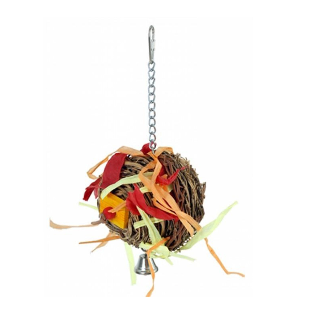 Featherland Paradise Chew Years Eve Basket Bird Toy 11.5cm 3 Featherland Paradise Chew Years Eve Basket Bird Toy 11.5cm