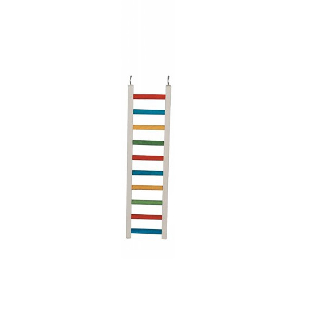 Featherland Paradise Parrot Ladder Bird Toy 18 Inch 3 Featherland Paradise Parrot Ladder Bird Toy 18 Inch