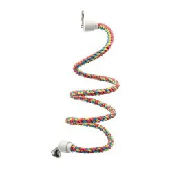 Scream Bird Bungee Rope Sturdy Cotton Bird Toy Multicolour Small 18 Scream Bird Bungee Rope Sturdy Cotton Bird Toy Multicolour Small -Outlet Bird Food Store 96 SBP03738 6