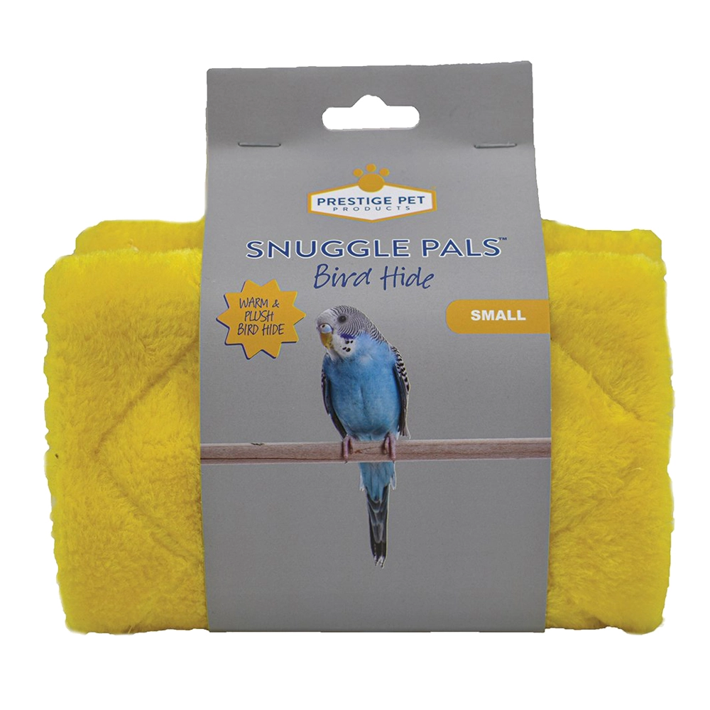 Prestige Pet Products Snuggle Pals Bird Hide Sturdy Plush Cosy Tent Hideaway Yellow Small 7 Prestige Pet Products Snuggle Pals Bird Hide Sturdy Plush Cosy Tent Hideaway Yellow Small - Image 5