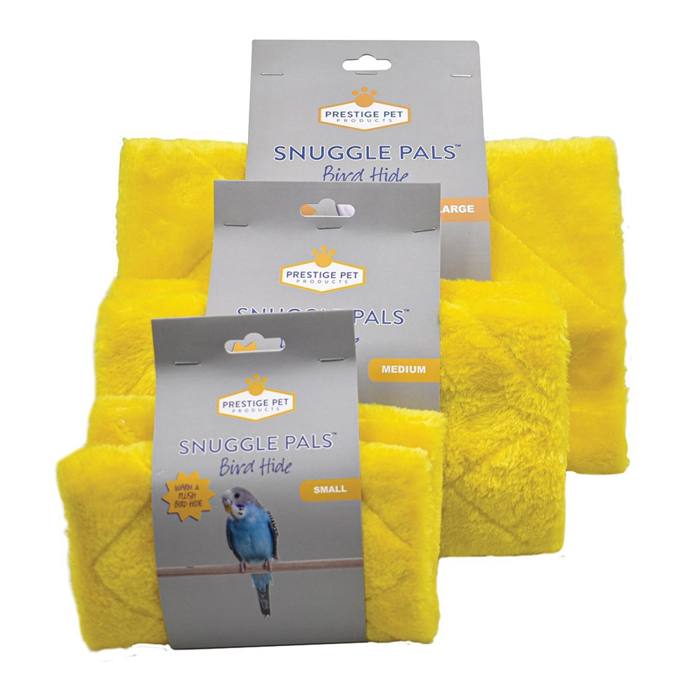 Prestige Pet Products Snuggle Pals Bird Hide Sturdy Plush Cosy Tent Hideaway Yellow Small 8 Prestige Pet Products Snuggle Pals Bird Hide Sturdy Plush Cosy Tent Hideaway Yellow Small - Image 6