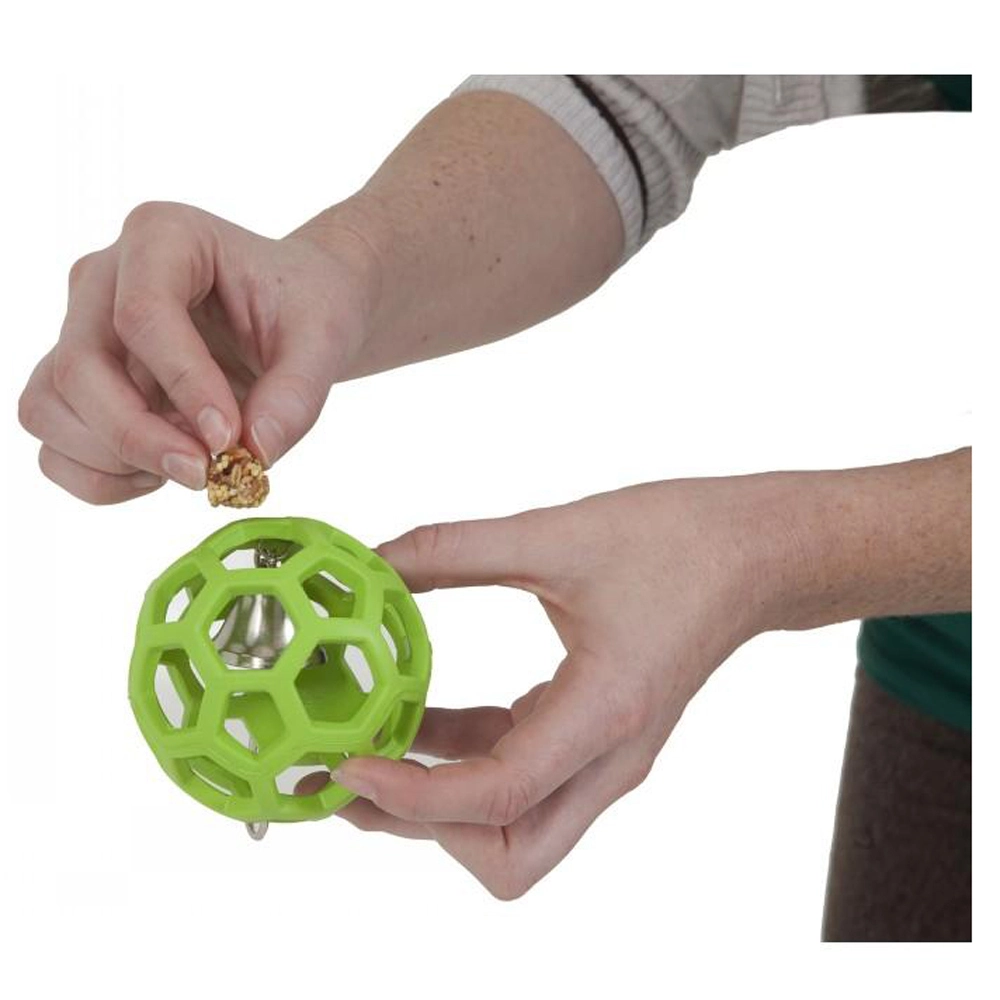 JW Pet Insight Activitoys Hol-ee Roller Treat Dispensing Bird Toy 6 JW Pet Insight Activitoys Hol-ee Roller Treat Dispensing Bird Toy - Image 4