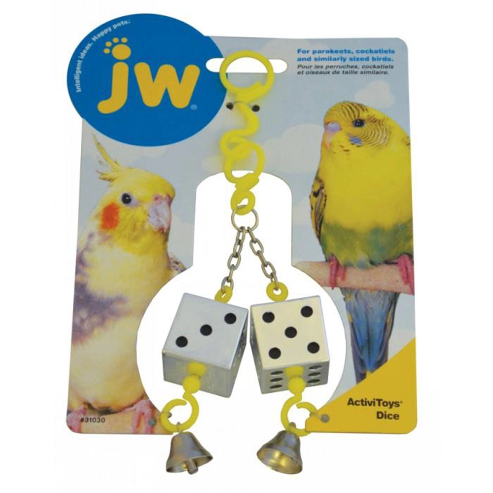 JW Pet Insight Activitoys Dice Bird Toy For Small Birds 3 JW Pet Insight Activitoys Dice Bird Toy For Small Birds