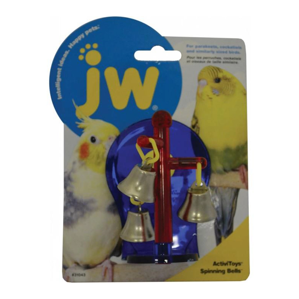 JW Pet Insight Activitoys Spinning Bells Bird Toy For Small Birds 3 JW Pet Insight Activitoys Spinning Bells Bird Toy For Small Birds
