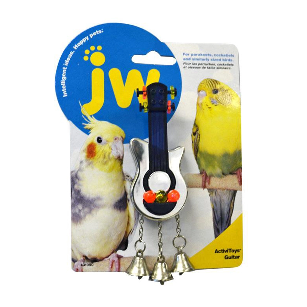 JW Pet Insight Activitoys Guitar Bird Toy For Small Birds 3 JW Pet Insight Activitoys Guitar Bird Toy For Small Birds