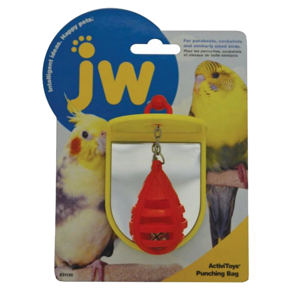 JW Pet Insight Activitoys Punching Bag Bird Toy For Small Birds 3 JW Pet Insight Activitoys Punching Bag Bird Toy For Small Birds
