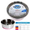 Rogz Bowl Stainless Steel Dog Large Pink 1700ml 1 Rogz Bowl Stainless Steel Dog Large Pink 1700ml -Outlet Bird Food Store 99706356d67709fef697282c730f3383.image .550x550