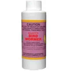 Inca Elliott Bird Wormer Control For Caged Birds 125ml
