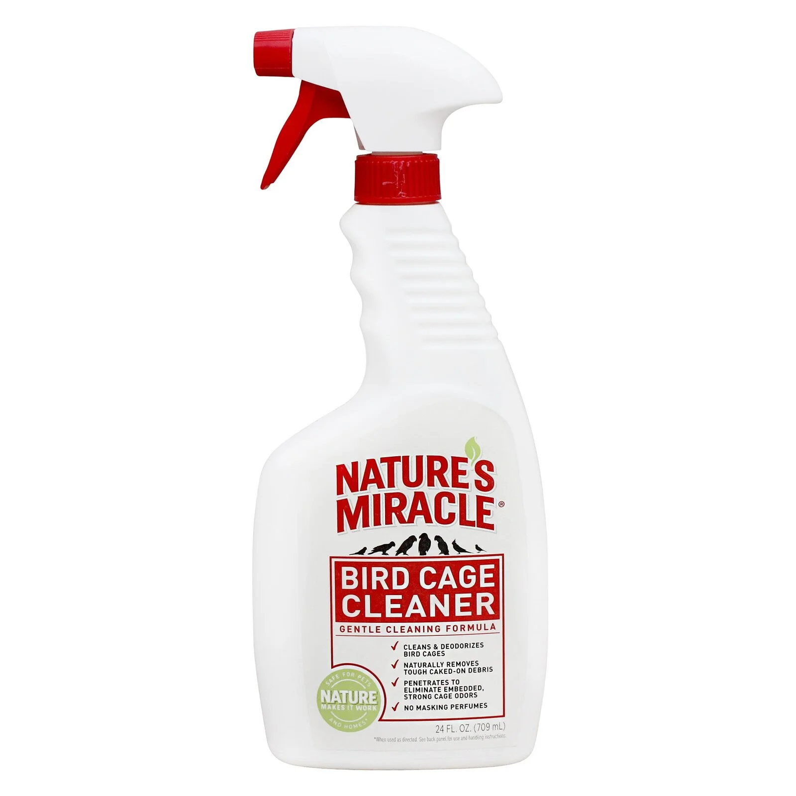 Natures Miracle Bird Cage Cleaner Odour Control 709ml 3 Natures Miracle Bird Cage Cleaner Odour Control 709ml
