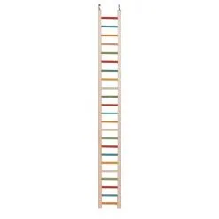 Featherland Paradise Cockatiel Ladder Bird Toy 18 Inch 7 Featherland Paradise Cockatiel Ladder Bird Toy 18 Inch -Outlet Bird Food Store PS 0598 1