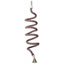 MAMMOTH Birdlife Poly Rope Swing Bungee Bird Toy 1 X 112cm 8 MAMMOTH Birdlife Poly Rope Swing Bungee Bird Toy 1 X 112cm -Outlet Bird Food Store PS 0676 1