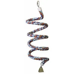MAMMOTH Birdlife Poly Rope Swing Bungee Bird Toy 1 X 112cm 9 MAMMOTH Birdlife Poly Rope Swing Bungee Bird Toy 1 X 112cm -Outlet Bird Food Store PS 0676 2