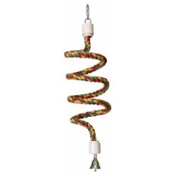 MAMMOTH Birdlife Poly Rope Swing Bungee Bird Toy 1 X 112cm 7 MAMMOTH Birdlife Poly Rope Swing Bungee Bird Toy 1 X 112cm -Outlet Bird Food Store PS 0676