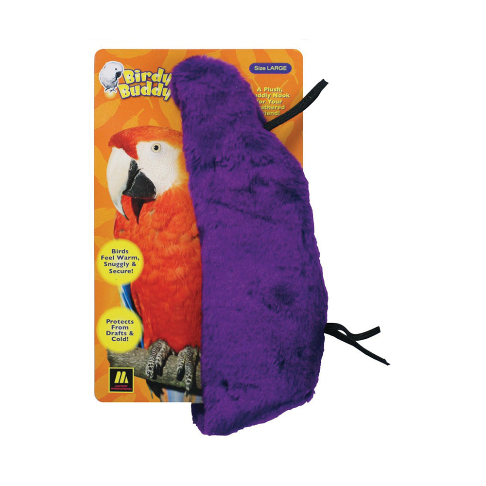 Multipet Birdy Buddy Cuddly Nooks For Caged Birds Purple Medium 20cm 4 Multipet Birdy Buddy Cuddly Nooks For Caged Birds Purple Medium 20cm - Image 2