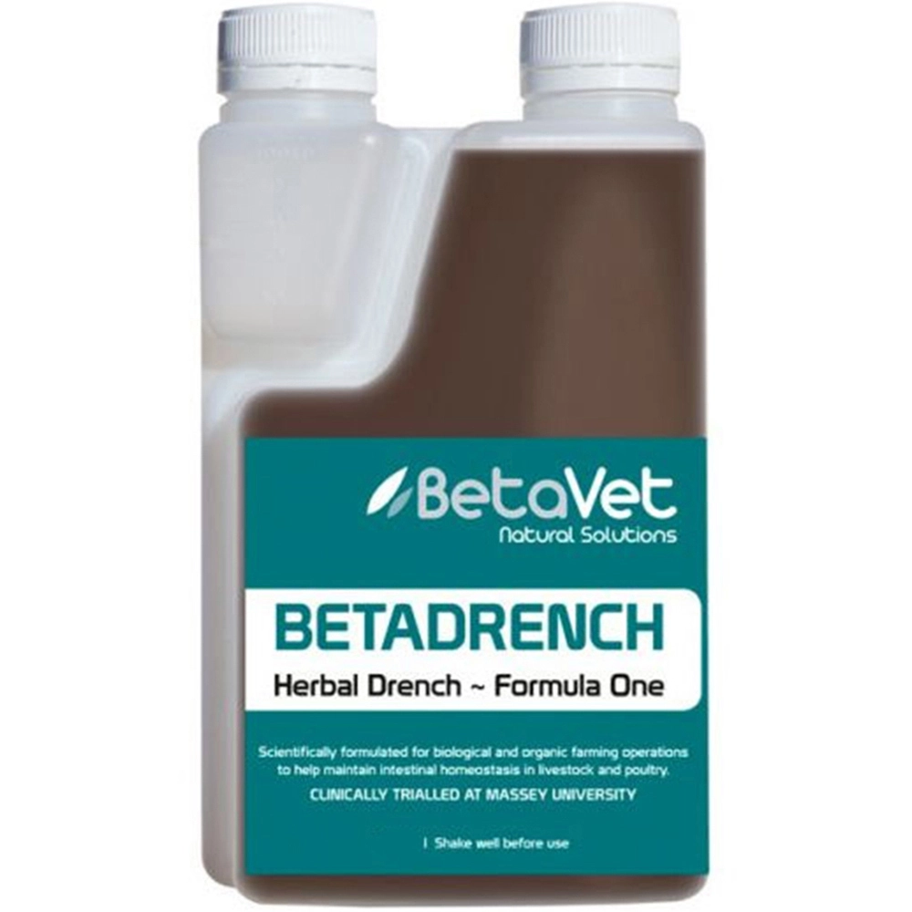 BetaVet Natural Solutions Livestock & Poulty Herbal BetaDrench Intestinal 500ml 3 BetaVet Natural Solutions Livestock & Poulty Herbal BetaDrench Intestinal 500ml