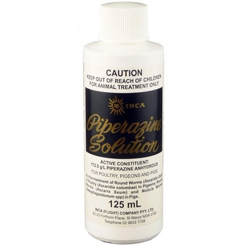 Inca Piperazine Solution Animal Treatment Aid 125ml 3 Inca Piperazine Solution Animal Treatment Aid 125ml