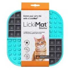 LickiMat Cat Slomo Turquoise