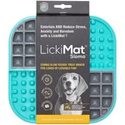 LickiMat Dog Slomo Turquoise