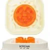 Scream Slow Feed Interactive Bowl 28x28x7cm Orange